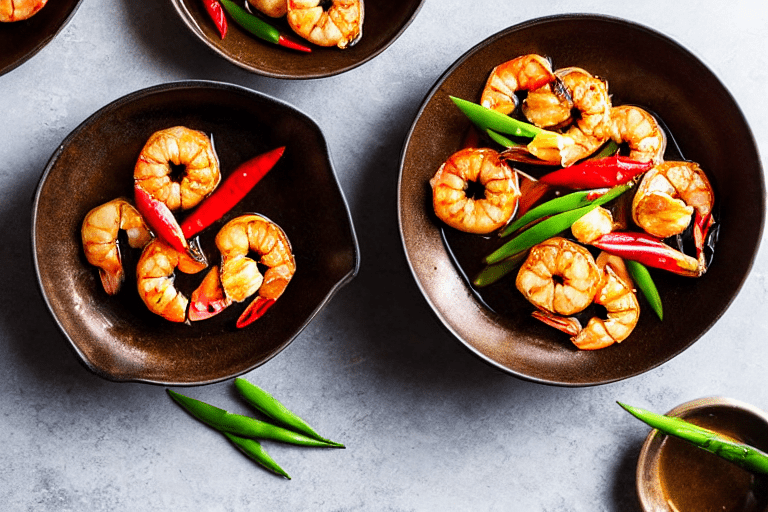Aromatics and spices. Heat oil in a wok over medium heat. Add ginger slices, garlic, dried chilies,
