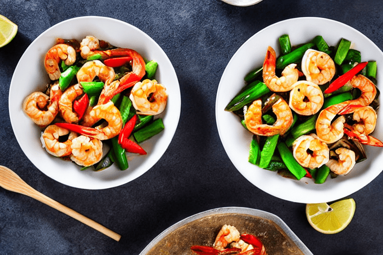 Cook the seafood. Turn heat to high. Add the prepared seafood to the wok. Stir-fry or braise accordi