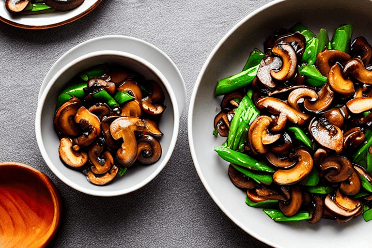 Stir-fry the aromatics. Heat 2 tablespoons of oil in a wok over medium-high heat. Add the sliced gar