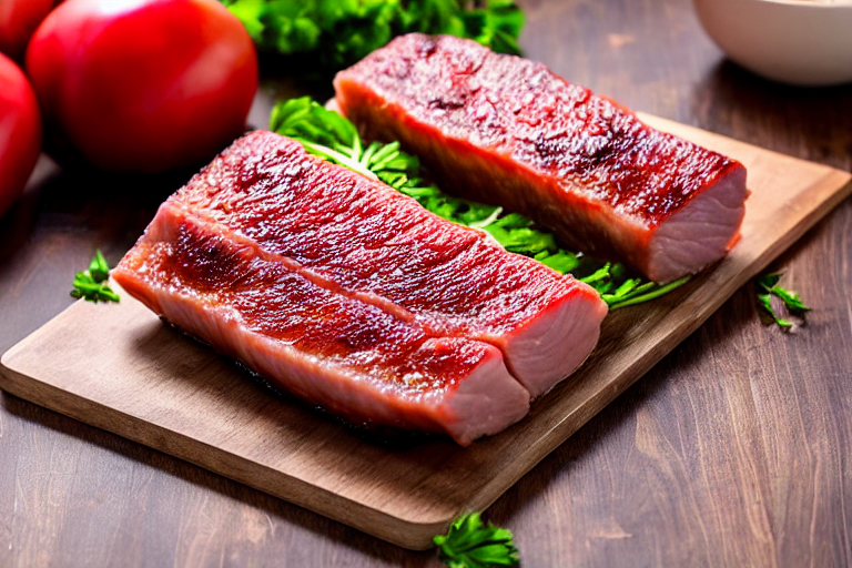 Prepare the pork. Slice the pork belly into thin pieces about 3 mm thick. For the best texture, slic