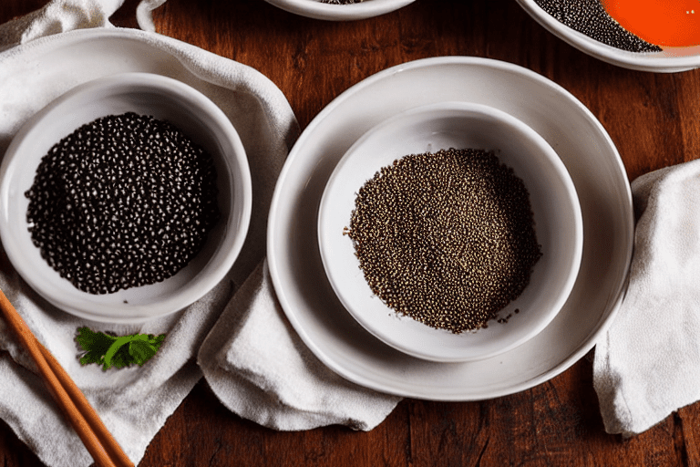 125 Make the sesame filling. Toast the black sesame seeds in a dry pan over low heat for 3-5 minutes