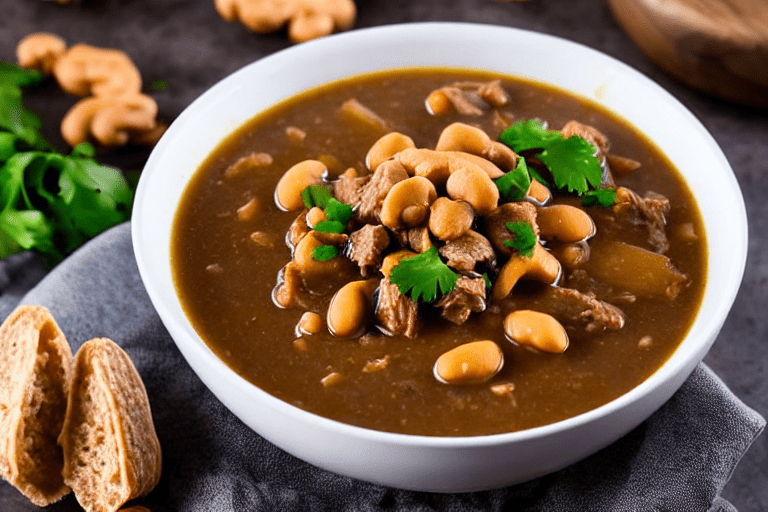 Soak the peanuts. Place the raw peanuts in a bowl of cold water and soak for at least 2 hours, or ov