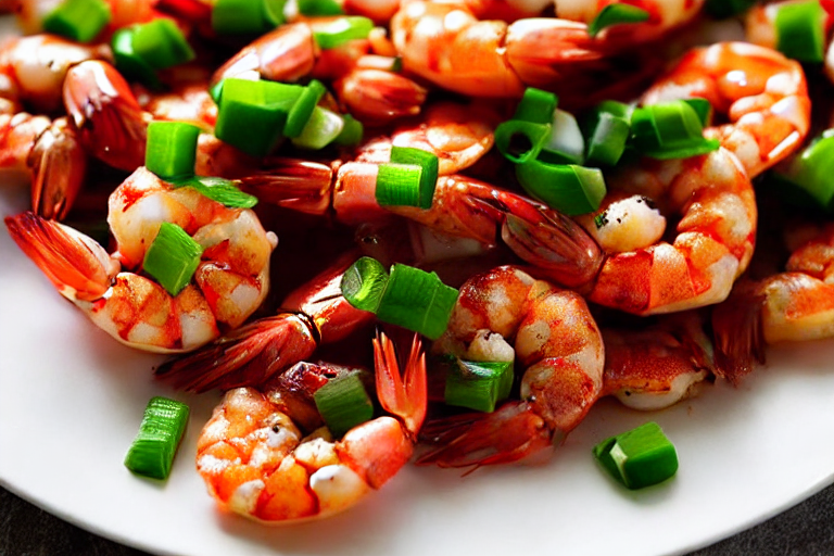 145 Clean and prep the shrimp. Rinse the river shrimp in a colander under cold running water. Swish