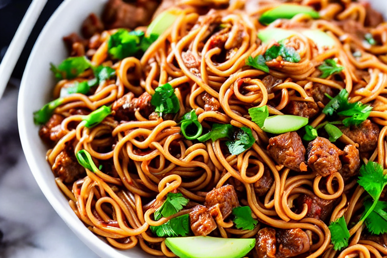 Make the filling or topping. Prepare the filling or topping. Cook any meat fillings with soy sauce,