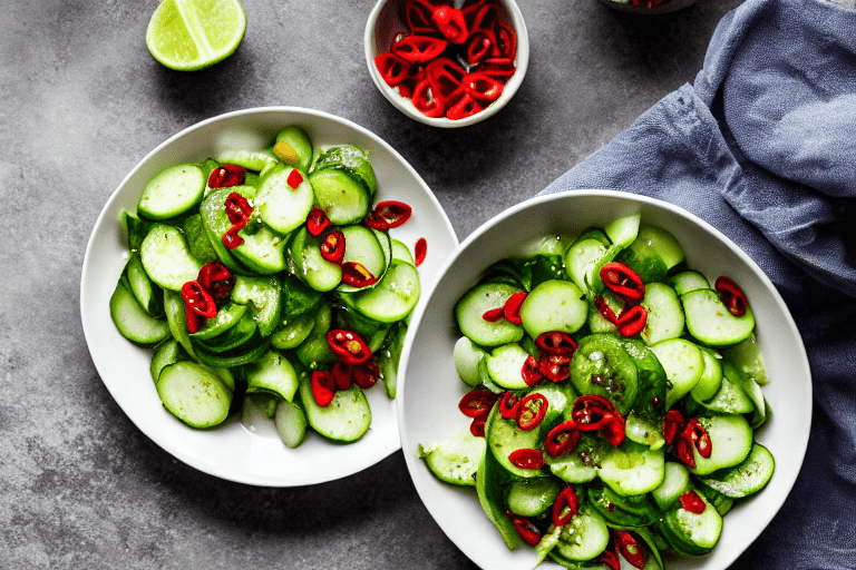 156 Prep the garlic and chilies. Mince the garlic finely or better yet, pound it into a paste with a