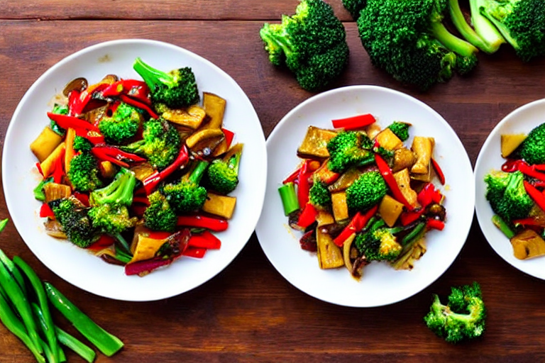 Stir-fry the vegetables. Add the main vegetables to the wok. Stir-fry over high heat for 2-3 minutes