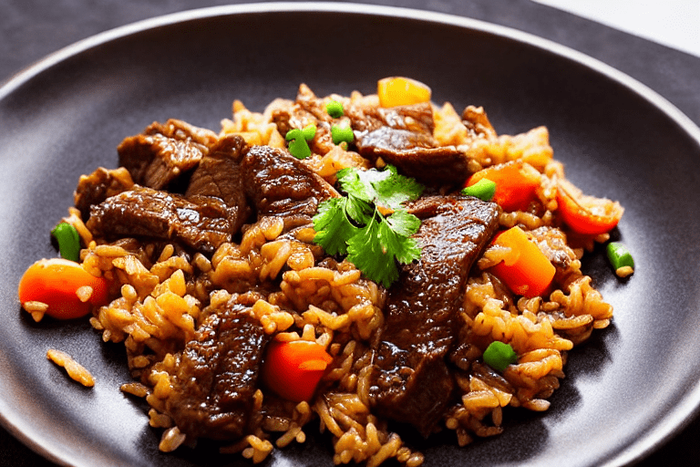Stir-fry the meat. Heat a wok until smoking hot. Add oil, swirl to coat, then add the marinated meat