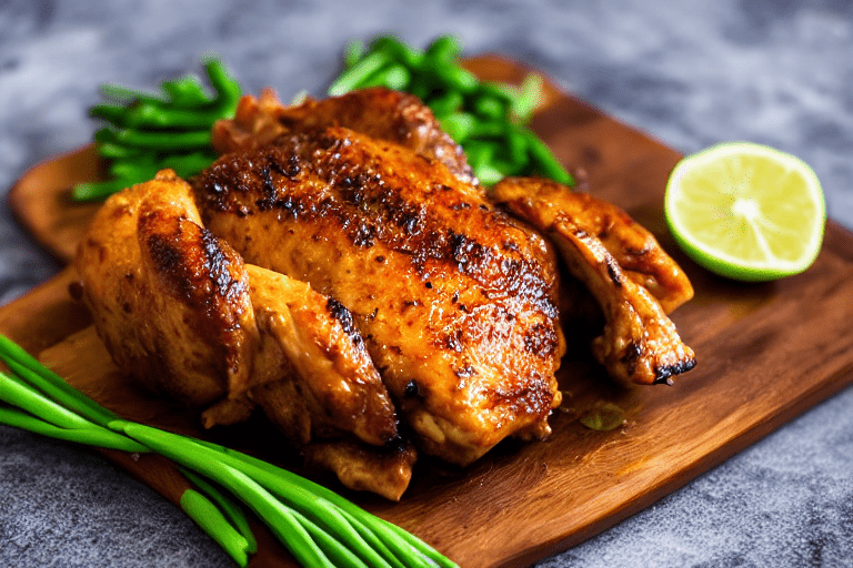 Prepare the chicken. Cut the chicken into bite-sized pieces about 3cm chunks for even cooking. Marin