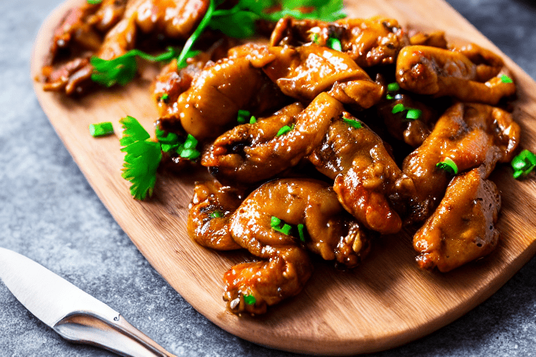 Prepare the seafood. Clean the seafood thoroughly. For hunan spicy frog legs, remove any scales, bon