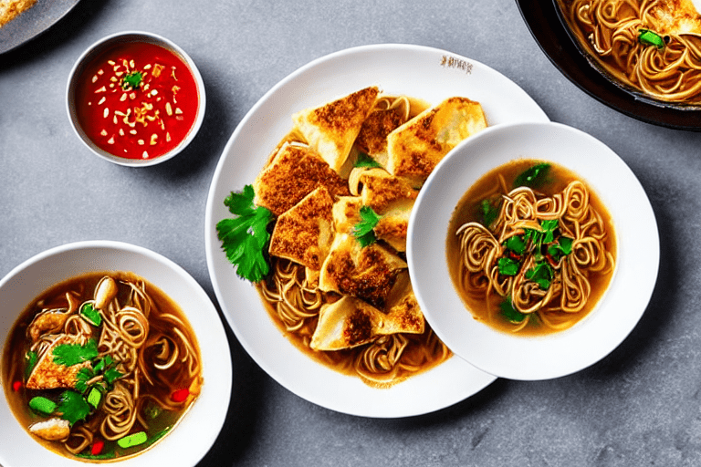 Cook the snack. Heat oil in a pan or wok. For pan-fried items, cook over medium heat until golden on