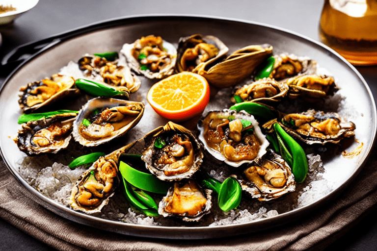Cook the seafood. Turn heat to high. Add the prepared seafood to the wok. Stir-fry or braise accordi