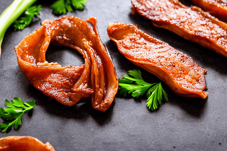 Slice and marinate. Cut the meat against the grain into thin, uniform slices about 3mm thick. This e