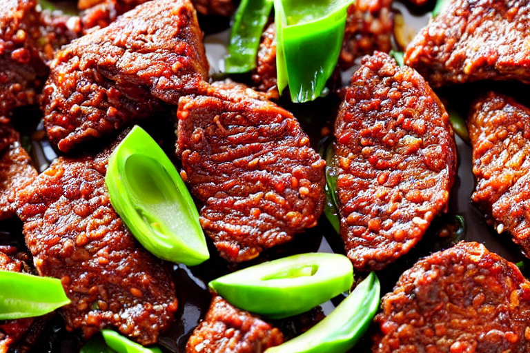 Prepare aromatics. Slice the ginger, garlic, and chilies. If using dried chilies, soak them in warm