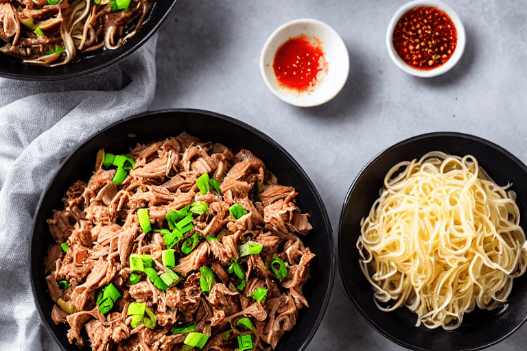 Make the filling or topping. Prepare the filling or topping. Cook any meat fillings with soy sauce,