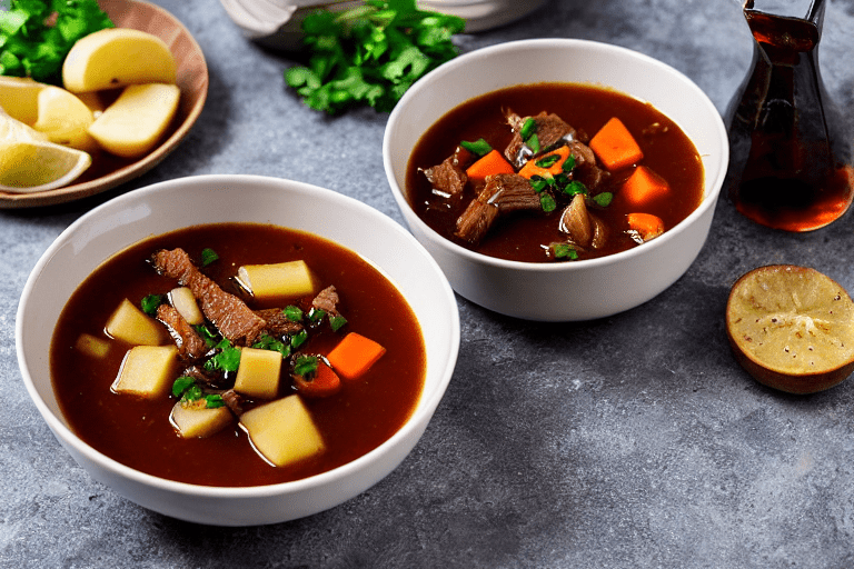 Prepare the ingredients. Clean and cut all ingredients. For hunan rib and potato soup, cut the main