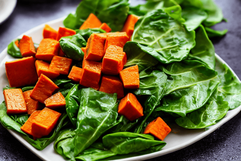 Prepare the vegetables. Wash and cut all vegetables into uniform pieces. For hunan spicy sweet potat