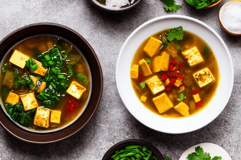 Prepare the ingredients. Clean and cut all ingredients. For hunan tofu soup, cut the main ingredient