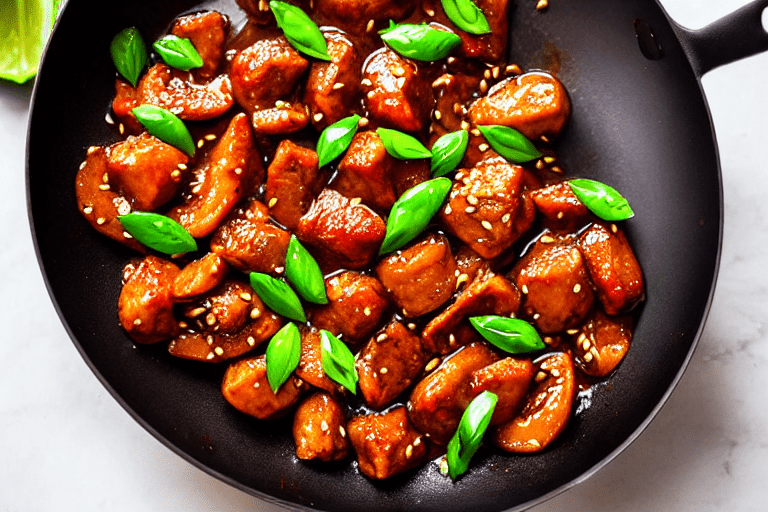 Heat the wok. Heat a wok until very hot. Add vegetable oil and swirl to coat the sides. Add dried ch