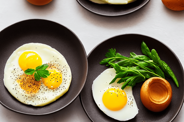124 Beat the eggs. Crack the eggs into a bowl. Add the salt and a pinch of white pepper if using . B