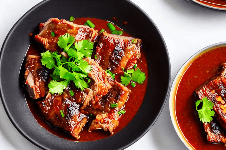 Marinate the ribs briefly. In a medium bowl, combine the drained ribs with 1 tablespoon of light soy