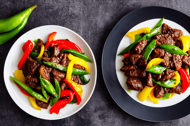 Velvet and stir-fry the beef. Heat a wok or large skillet over the highest heat possible until it be