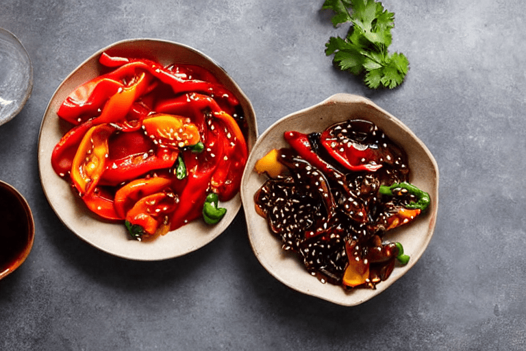 151 Mix the sauce ahead of time. In a small bowl, combine the light soy sauce, black vinegar, sugar,