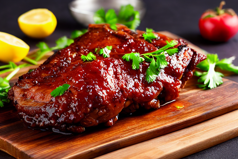 Slice and marinate. Cut the meat against the grain into thin, uniform slices about 3mm thick. This e