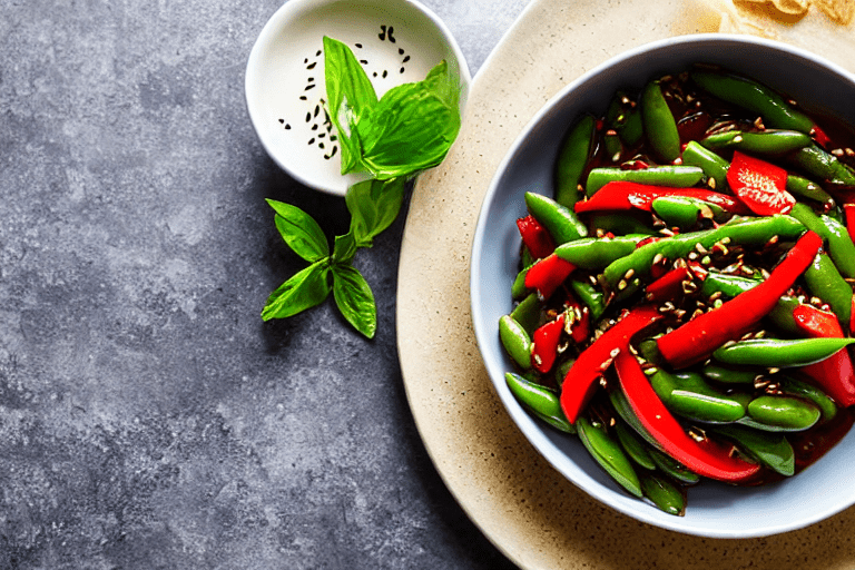 Make the dressing. In a small bowl, combine light soy sauce, rice vinegar, chili oil, sesame oil, Si