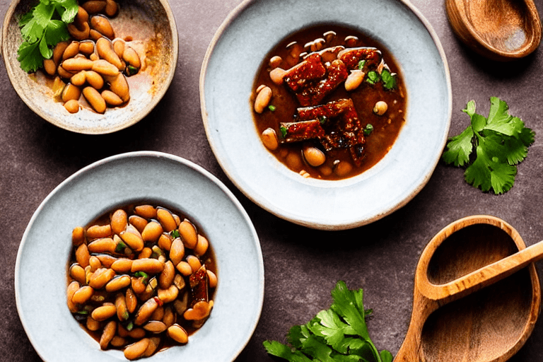 Toss and marinate. Place the prepared ingredient in a mixing bowl. Pour the dressing over the top. A