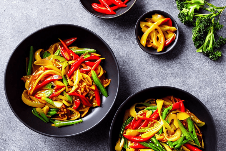 Heat the wok. Heat a wok until very hot. Add vegetable oil and swirl to coat the sides. Add dried ch