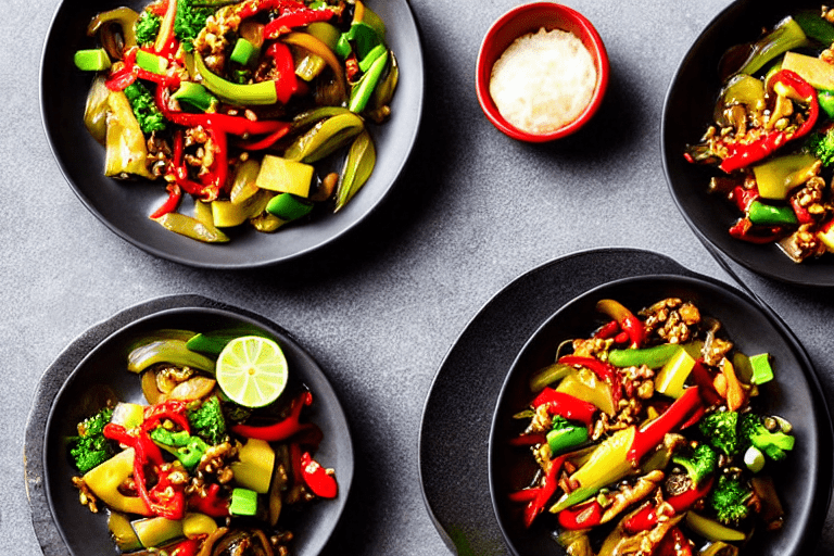 Stir-fry the vegetables. Add the main vegetables to the wok. Stir-fry over high heat for 2-3 minutes