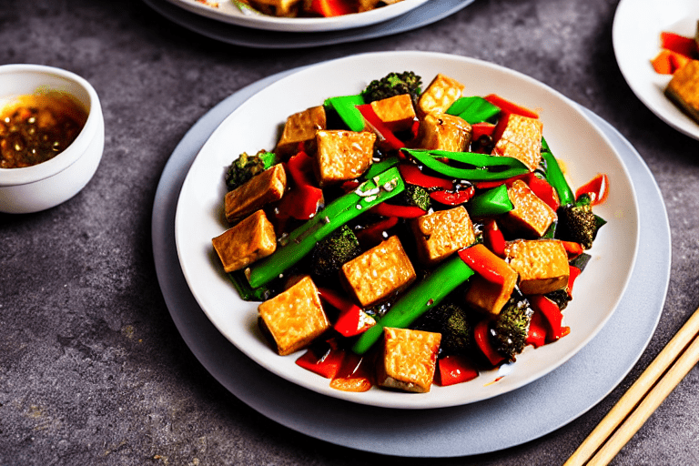 Stir-fry the vegetables. Add the main vegetables to the wok. Stir-fry over high heat for 2-3 minutes