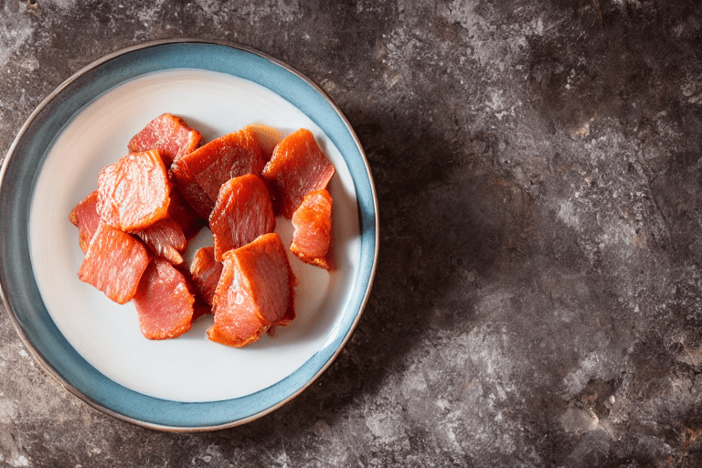 Boil the cured pork. Place the cured pork belly in a pot of cold water. Bring to a boil and simmer f