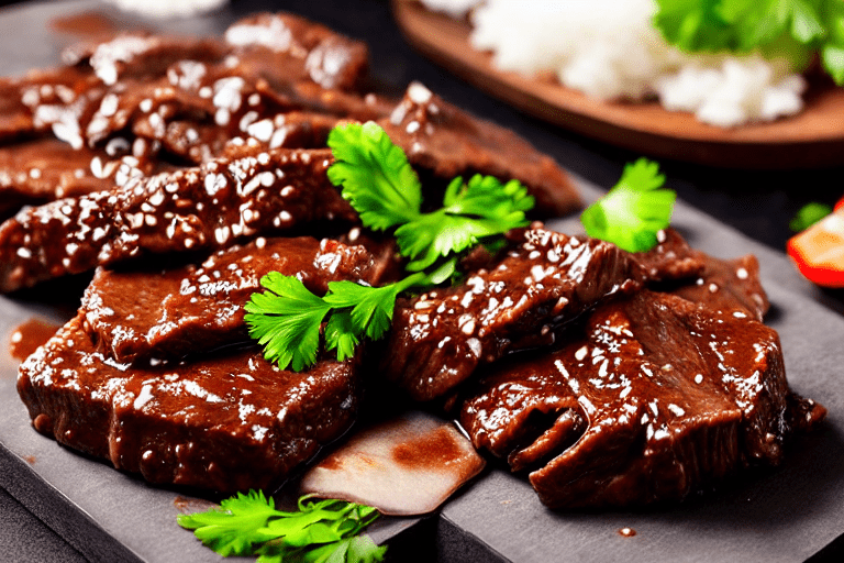 122 Blanch the beef. Put the whole piece of beef into a pot of cold water with a few ginger slices a