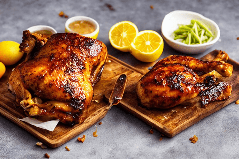 Prepare the chicken. Cut the chicken into bite-sized pieces about 3cm chunks for even cooking. Marin