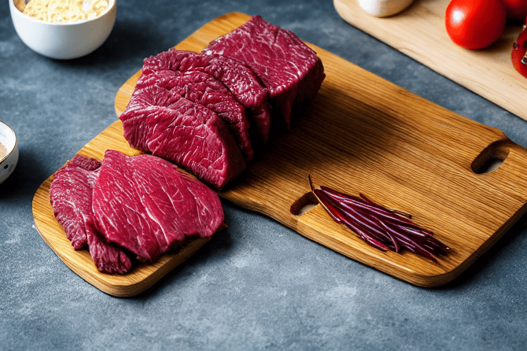 Prepare the dough or base. Prepare the base ingredient according to the recipe. For xinhua beef nood