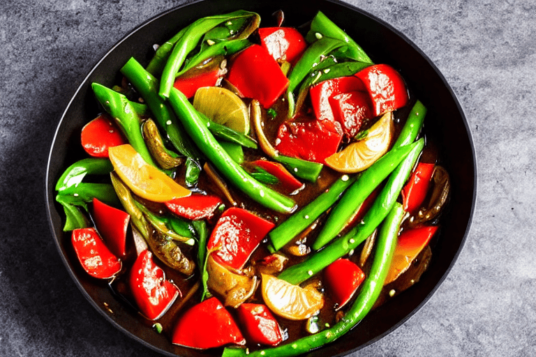 Heat the wok. Heat a wok until very hot. Add vegetable oil and swirl to coat the sides. Add dried ch