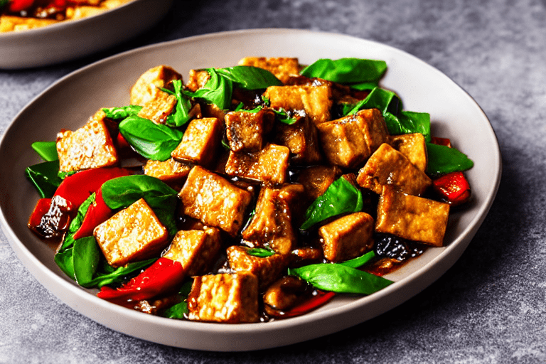 Stir-fry the pork. Heat a wok or large skillet over the highest heat possible until it begins to smo