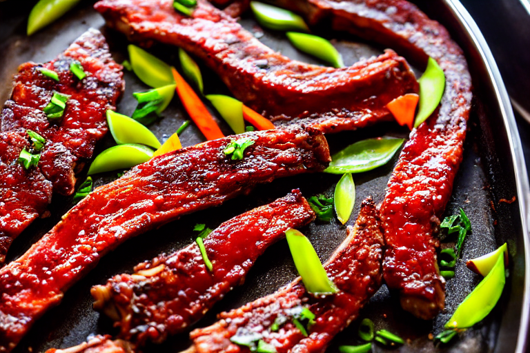 Prepare aromatics. Slice the ginger, garlic, and chilies. If using dried chilies, soak them in warm