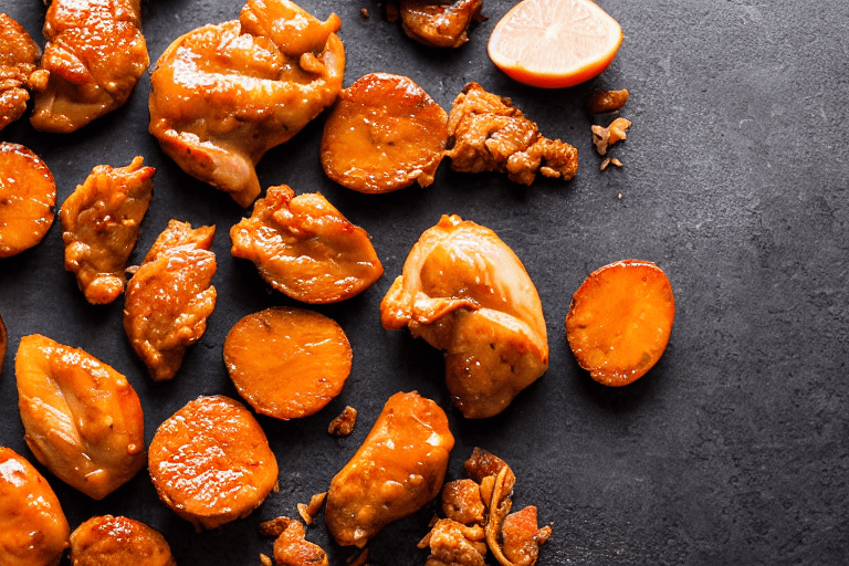 Prepare the chicken. Cut the chicken into bite-sized pieces about 3cm chunks for even cooking. Marin