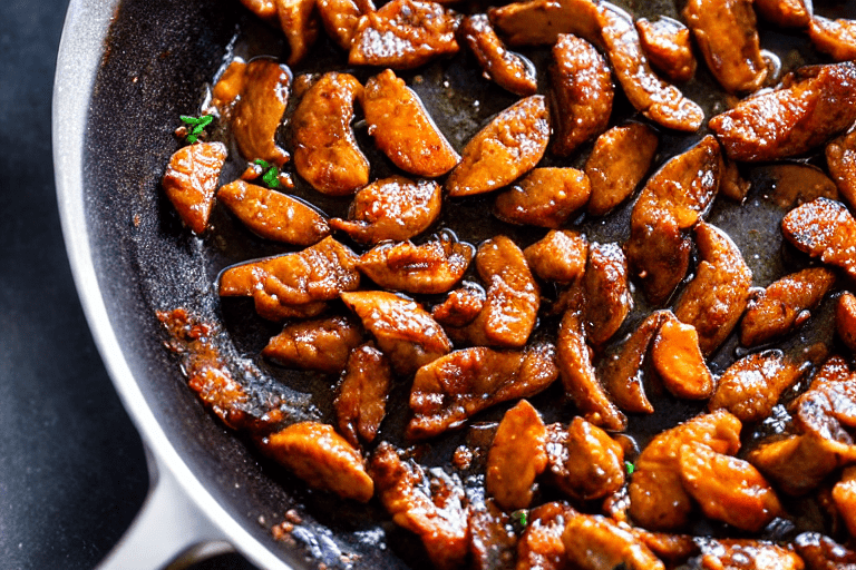Fry the aromatics. Heat oil in a wok over medium heat. Add dried chilies and Sichuan peppercorns. St